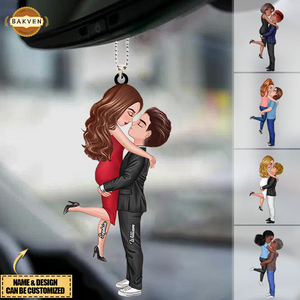 Hug Couple Personalized Ornament Perfect Gift For Your Lover
