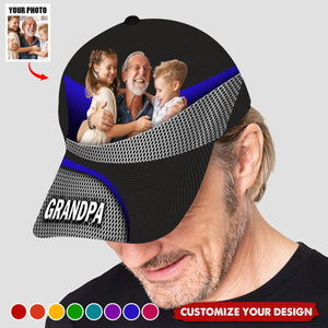 Custom Photo Best Dad Ever Father's Day Personalized Classic Cap