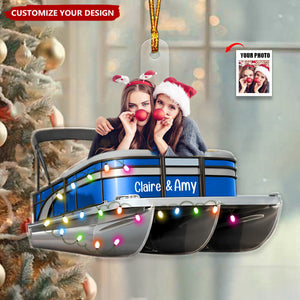 Personalized Photo Christmas Ornament - Christmas Gift For Loved Ones