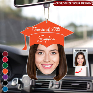 Graduation Hat - Personalized Acrylic Ornament