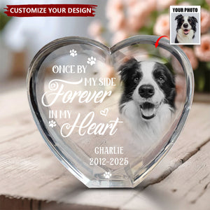 Custom Photo Your Love Lives On In My Heart - Memorial Personalized Acrylic Plaque