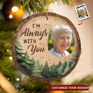 Memorial Personalized Ornament - Wood Custom Christmas Gift For Family Members