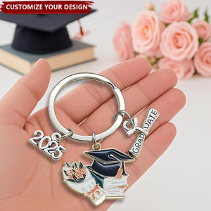 Personalized Graduation Keychain - Perfect Gift For Your Family, Friends
