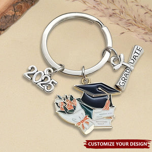 Personalized Graduation Keychain - Perfect Gift For Your Family, Friends