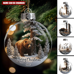 Christmas Gift For Hunters - Personalized Hunting Ornament