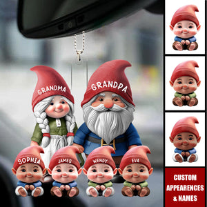 Dwarf There's No Place Like Grandma & Grandpa's House - Personalized Ornament