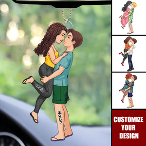 Drive Safe I Love You - Couple Personalized Car Ornament