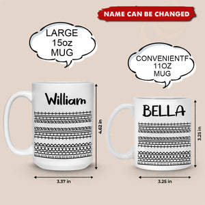 Go Crazy With Me - Friend Personalized Custom Mug - Gift For Best Friends, Family Members