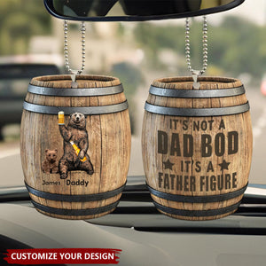 It's Not A Dad Bob - Personalized Acrylic Car Ornament