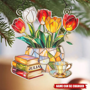 Custom Window Ornament - Personalized Bookish Gifts For Book Lovers