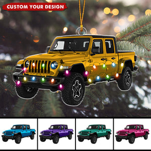 Personalized Gifts For Off Road Lovers Christmas Ornament