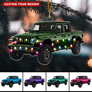 Personalized Gifts For Off Road Lovers Christmas Ornament
