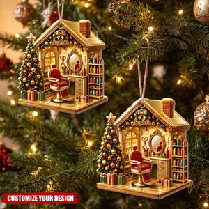 Personalized Ornament - Our Salon Gift For Hairstylist Lovers
