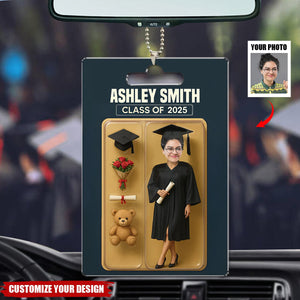 Custom Photo Graduate Personalized Acrylic Car Ornament