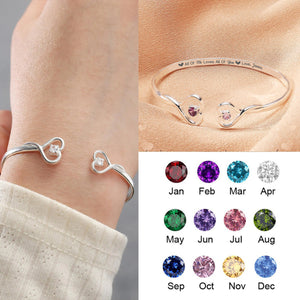 You Hold A Piece Of My Heart - Personalized Heart Bracelet