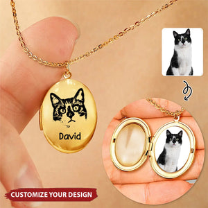 Custom Photo You're Always On My Mind - Memorial Personalized Necklace