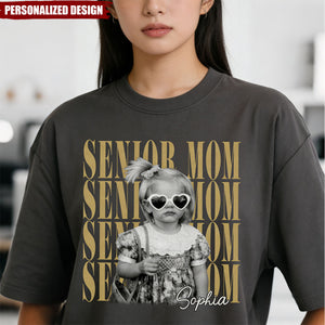 Vintage Photo And Year Senior - Personalized Shirt