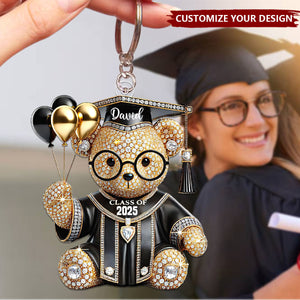 Graduation Gift - Personalized Graduation Keychain