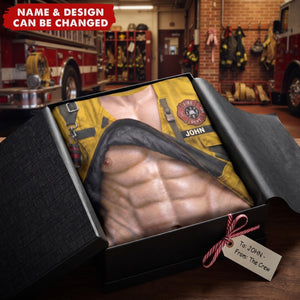Firehouse Hero - Personalized Funny T-shirt