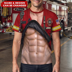 Firehouse Hero - Personalized Funny T-shirt