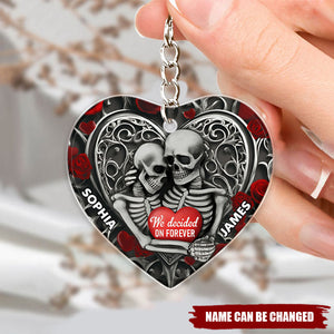 Personalized Gifts For Couple Keychain