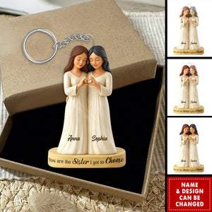 Custom Acrylic Keychain - My Chosen Sister, My Best Friend