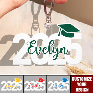 Class Of 2025 Graduation Senior - Personalized Acrylic Keychain