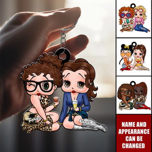 Personalized Keychain Gifts For Bestie