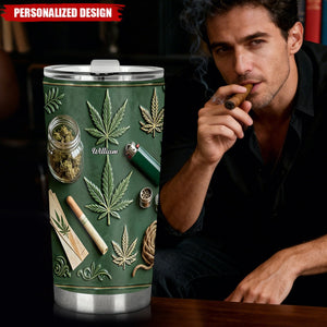 Magic Leaf - Personalized Weed Tumbler