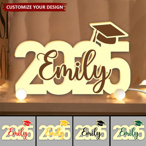 Class Of 2025 Graduation Personalized Light Box - Graduation Gift