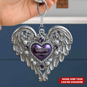 I'm Always With You - Personalized Memorial Keychain