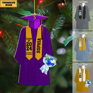 Personalized Gifts For Fresh Graduate Christmas Ornament