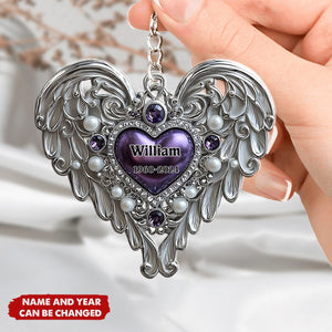 I'm Always With You - Personalized Memorial Keychain