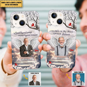 In Loving Memory In Heaven - Custom Photo Memorial Phone Case