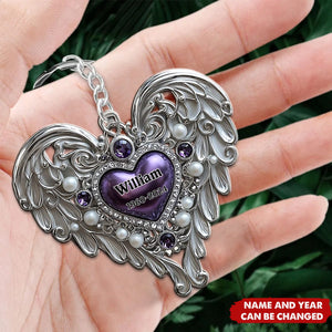 I'm Always With You - Personalized Memorial Keychain