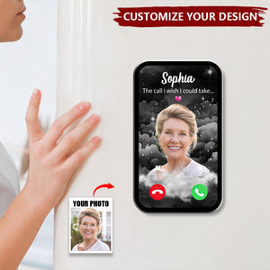 The Call We Wish We Could Take Memorial Personalized Decal