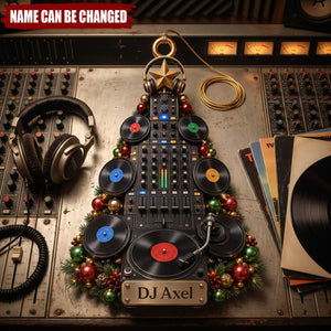 DJ Turntable - Personalized Acrylic Custom Shape Ornament