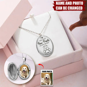Custom Photo Run Free, Until We Meet Again - Memorial Personalized Locket Necklace - Sympathy Gift For Pet Lovers