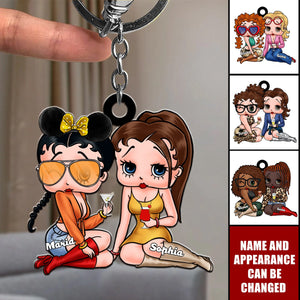 Personalized Keychain Gifts For Bestie