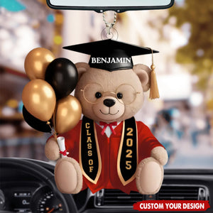 Time To Soar - Family Personalized Acrylic Ornament, Graduation Gift