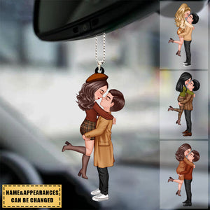 Hug Couple Personalized Ornament Perfect Gift For Your Lover