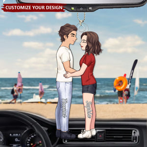 You Are My Favorite - Couple Personalized Acrylic Car Ornament