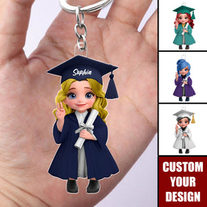 Graduation Class 2025 - Personalized Graduation Keychain