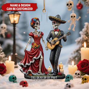 Till Dead Do Us Part - Personalized Christmas Acrylic Ornament