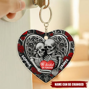 Personalized Gifts For Couple Keychain