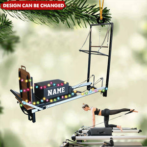 Pilates Equipment Hanging Ornament, Pilates Flat Ornament, Pilates Studio Decor