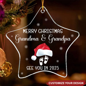 Personalized Ornament - Christmas Gift For Family Members, Pregnancy