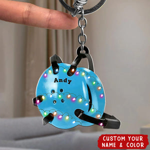 Wrestling Protection Personalized Keychain, Gift For Wrestler