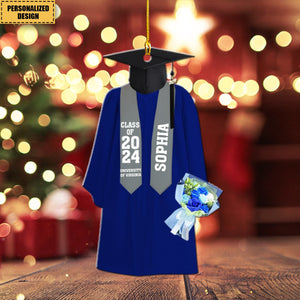 Personalized Gifts For Fresh Graduate Christmas Ornament