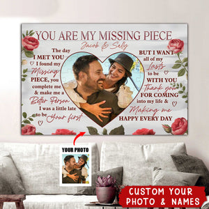 Custom Photo Together, We Are One Personalized Poster
